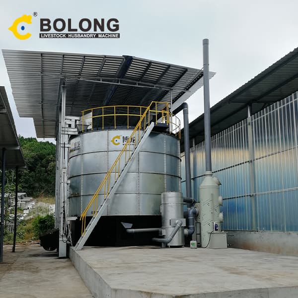 ergonomic manure fermenter microbiology